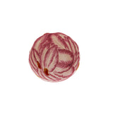 La Ceramica Radicchio Bowl Round Red Small 20x9cm