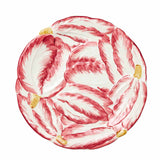 La Ceramica Radicchio Dinner Round Plate Red 28cm