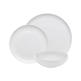 Ecology Canvas Coupe Dinner Set White 12 Piece | Minimax