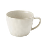 Angled view of Ecology Marie Mug Wheat 410ml in neutral tone on white background