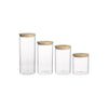Ecology Round Pantry Canisters Set 4 Piece | Minimax