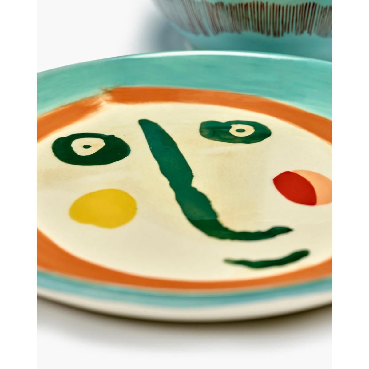Serax Ottolenghi Serving Plate with Face 2 Feast | Minimax