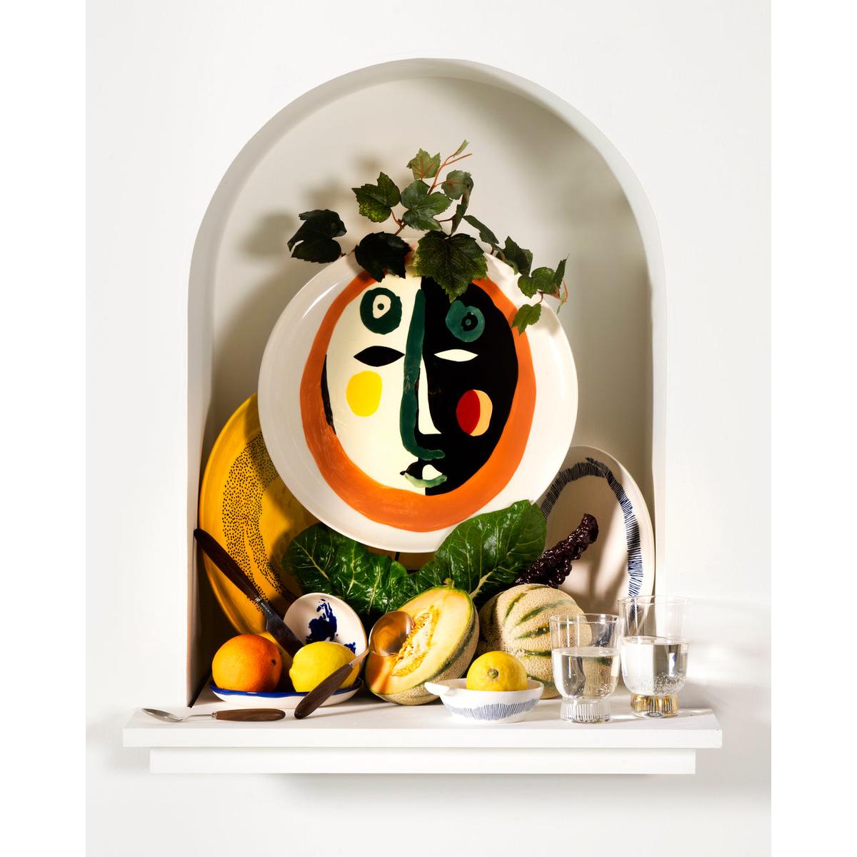 Serax Ottolenghi Serving Plate with Face 1 Feast | Minimax