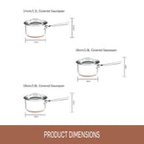 Essteele Per Vita Cookware Set 3 Piece | Minimax