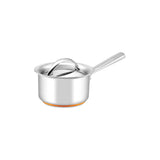Essteele Per Vita Copper Base Stainless Steel Induction Covered Saucepan 14cm (1.2L) | Minimax