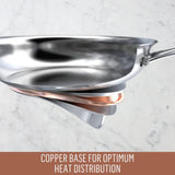 Essteele Per Vita Copper Base Stainless Steel Induction Covered Saucepan 18cm (2.8L) | Minimax