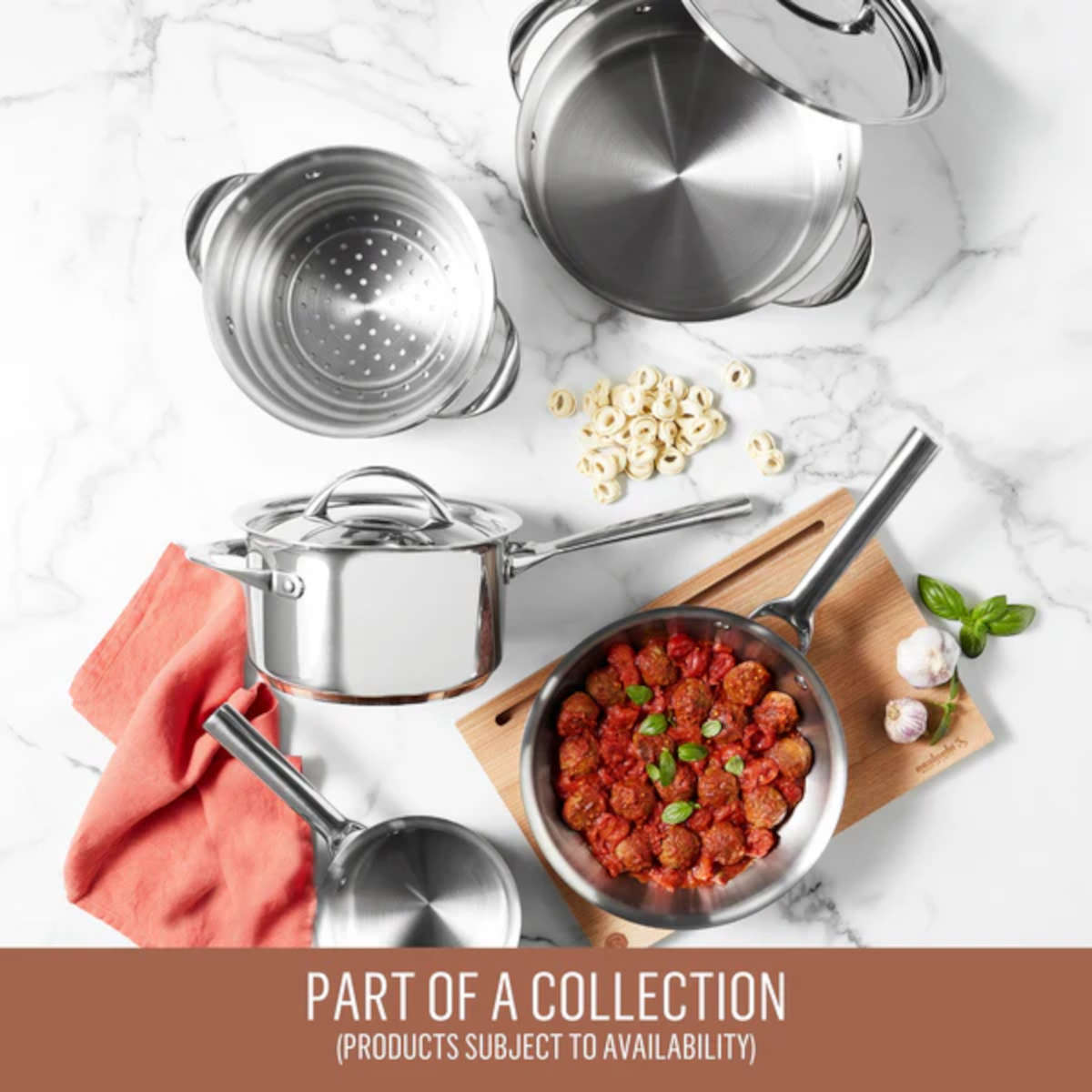 Essteele Per Vita Copper Base Stainless Steel Induction Covered Saucepan 18cm (2.8L) | Minimax