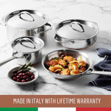 Essteele Per Vita Copper Base Stainless Steel Induction Covered Sauteuse 28cm (5.2L) | Minimax