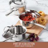 Essteele Per Vita Copper Base Stainless Steel Induction Covered Sauteuse 28cm (5.2L) | Minimax