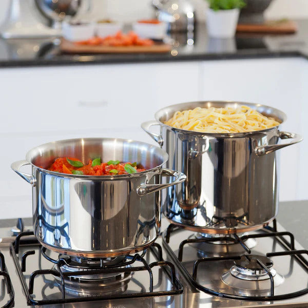 Essteele Per Vita Copper Base Stainless Steel Induction Covered Stockpot 24cm (7.1L) | Minimax