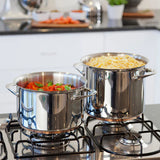 Essteele Per Vita Copper Base Stainless Steel Induction Covered Stockpot 24cm (7.1L) | Minimax