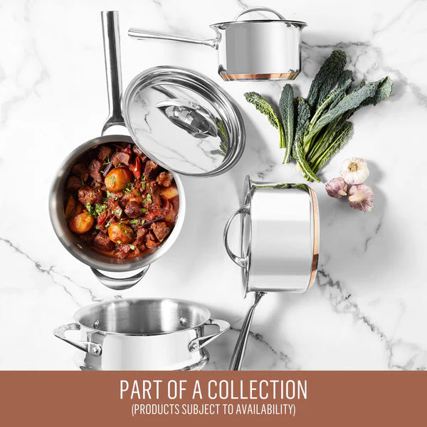 Essteele Per Vita Copper Base Stainless Steel Induction Covered Stockpot 24cm (7.1L) | Minimax
