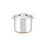 Essteele Per Vita Copper Base Stainless Steel Induction Covered Stockpot 24cm (9L)