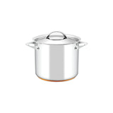 Essteele Per Vita Copper Base Stainless Steel Induction Covered Stockpot 24cm (9L)