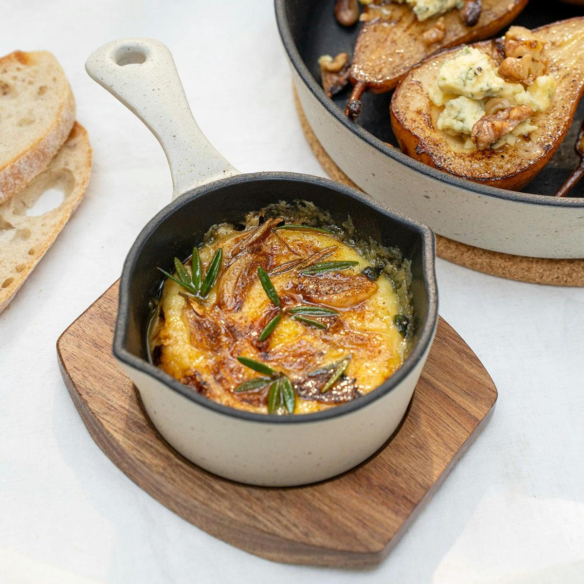 Ironclad Co 10cm Salt Stone Satin Enamel Junior Twin Set