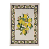 Tessitura Toscana Telerie Etruscan Garden Limoni Tea Towel 50cm x 70cm | Minimax