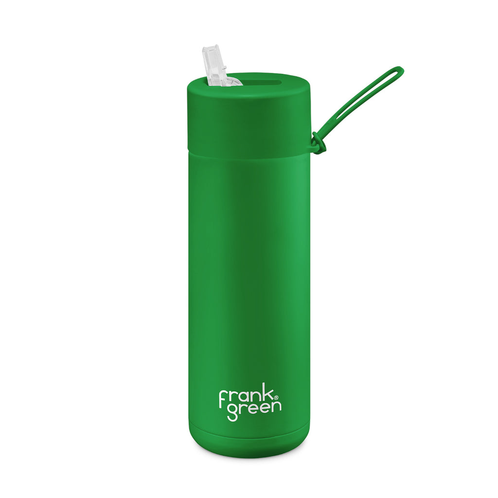 Frank Green Bottle with Straw Lid Evergreen 595ml | Minimax