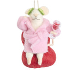 Florabelle Penny Pampered Mouse Hanging Tree Decoration 11cm