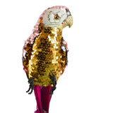 Vixen & Velvet Donatella Sequin Parrot Pink 32cm | Minimax