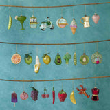 Vixen & Velvet La Dolce Vita Orange Hanging Decoration 9cm | Minimax