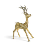 Florabelle Wrapt Light Up Golden Reindeer Gold 55x105cm