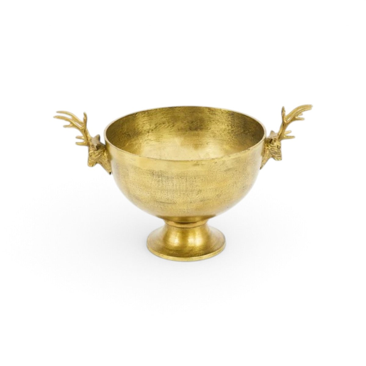 Florabelle Ruby Star Champagne Bowl Deer Gold 38x42cm