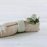 Flax Napkin Ring Duck Egg