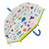 Bo Bangles Floss & Rock Colour Changing Umbrella Ocean Transparent | Minimax