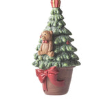 French Country Bear Tree Resin Decor 9cm | Minimax