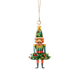 French Country Nutcracker Tree Skirt Enamel Decor 11cm | Minimax