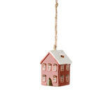 French Country Mini Villa Decor Red 4.5x5.5cm | Minimax