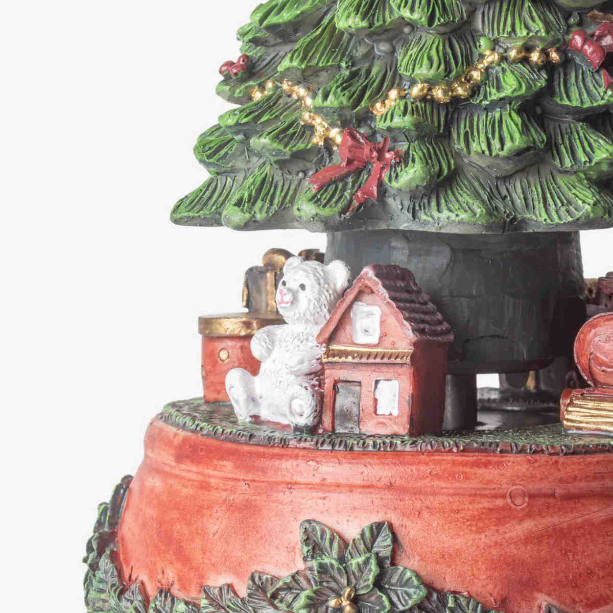 French Country Classic Noel Tree Music Box 10x17cm | Minimax