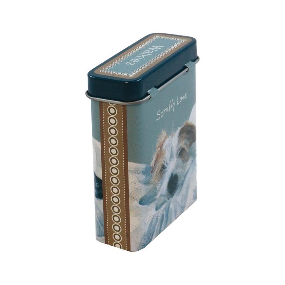 The Little Dog Laughed Scruffy Love Treat Tin | Minimax - sideview