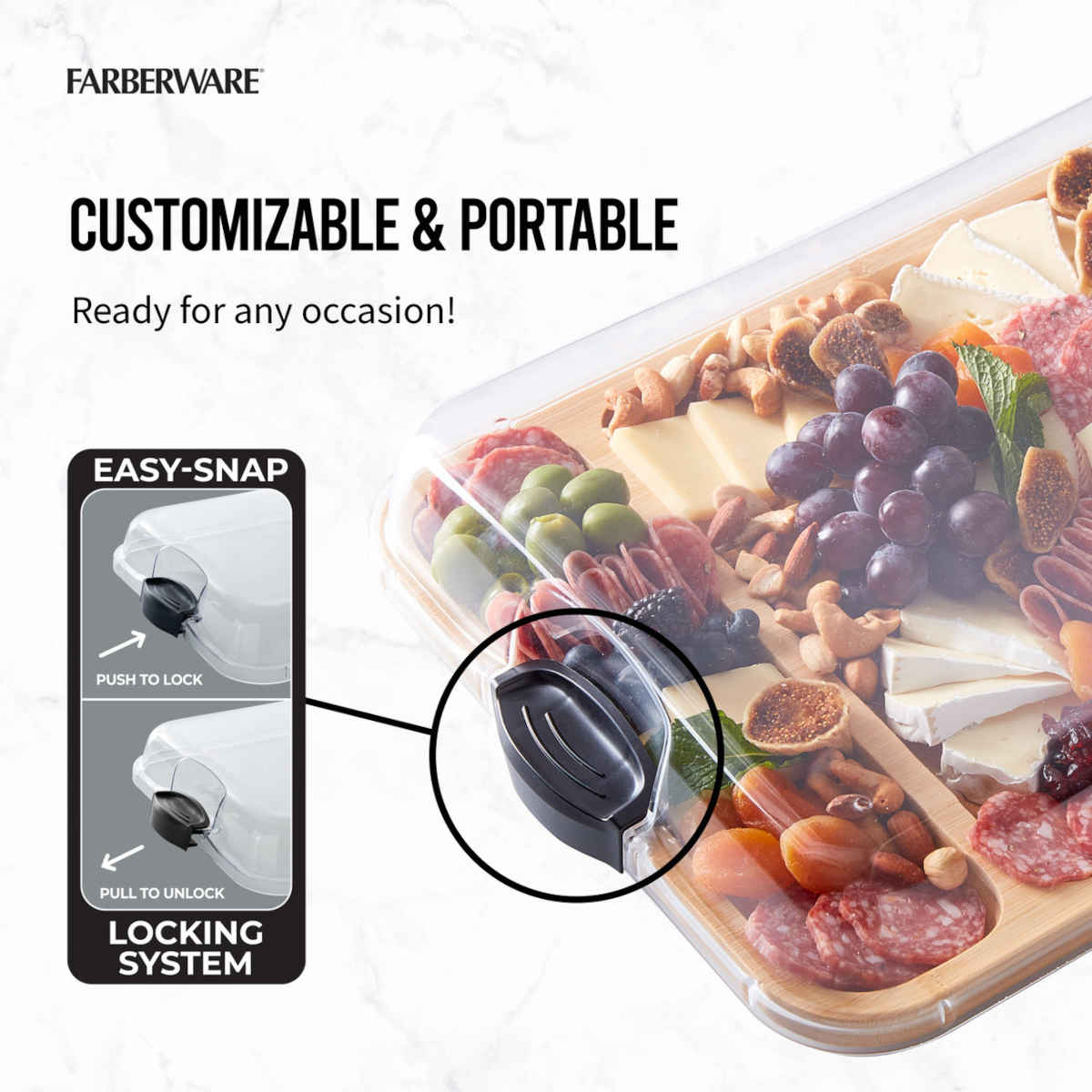 Farberware Rectangular Build-a-Board 30 x 40cm | Minimax