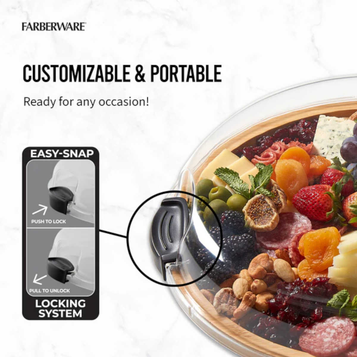 Farberware Round Build-a-Board 35cm | Minimax