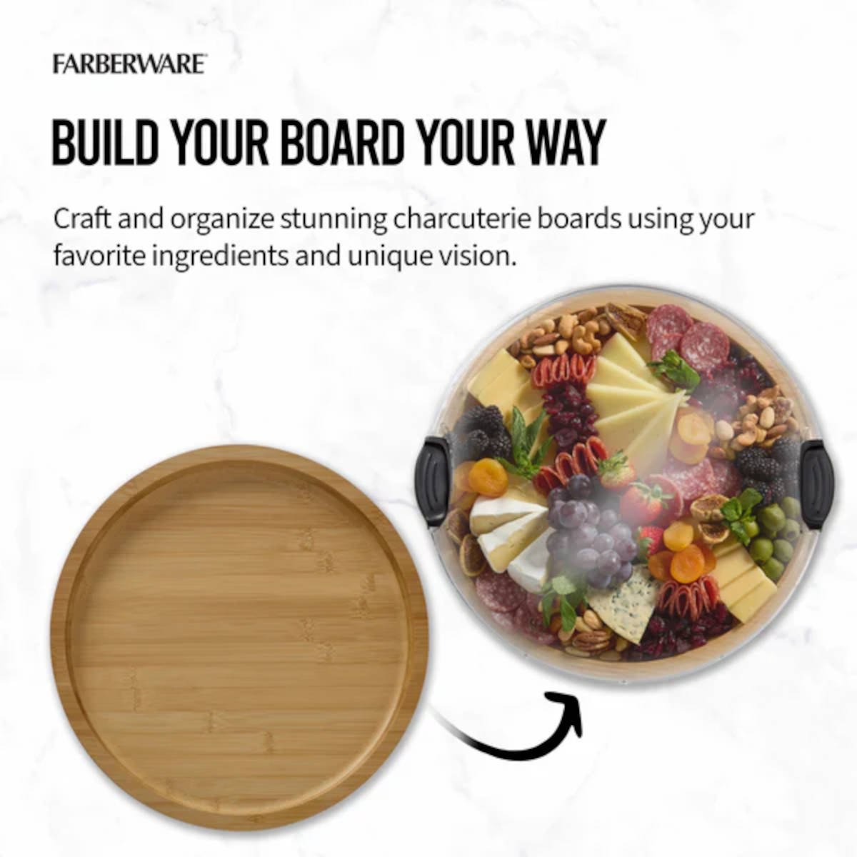 Farberware Round Build-a-Board 35cm | Minimax