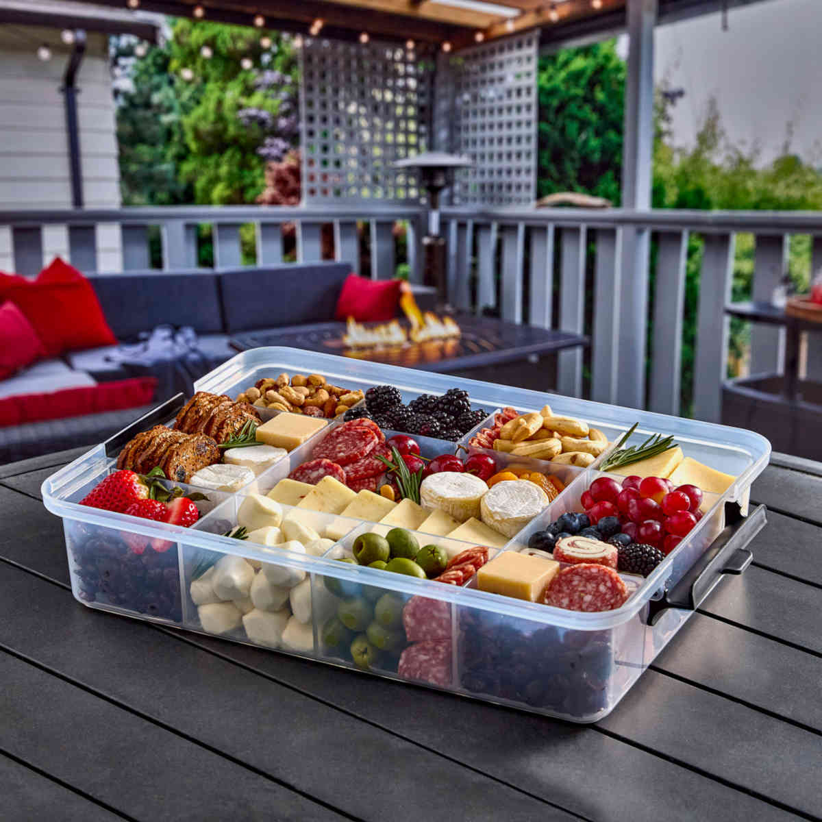 Farberware SnackleBox with Bamboo Board 30 x 40cm | Minimax