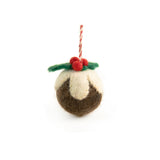 Felt Figgy Pudding Decoration