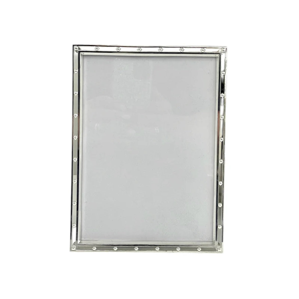 Flair Gifts and Home Milano Studded Frame Silver 10 x 15 cm | Minimax