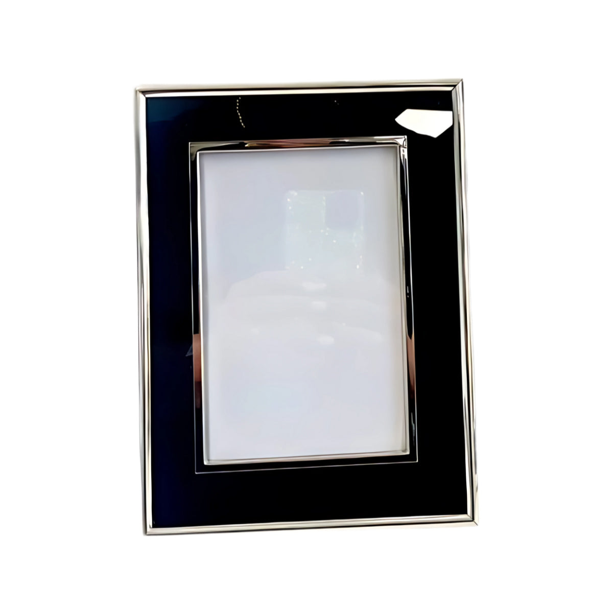 Flair Gifts and Home Plated Frame Black/Silver 10 x 15 cm | Minimax