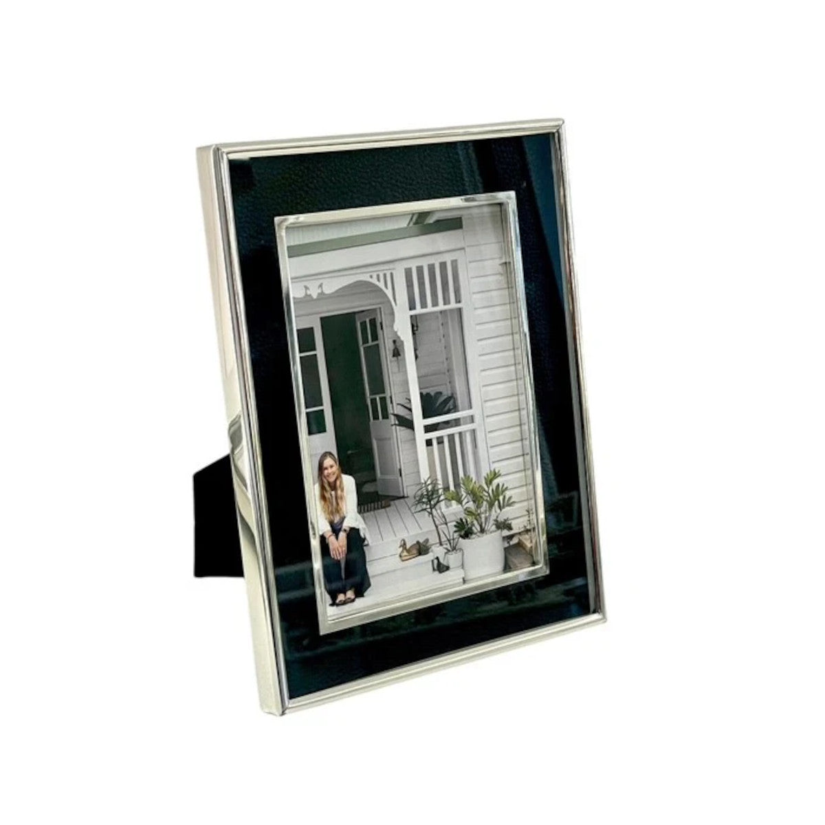 Flair Gifts and Home Plated Frame Black/Silver 10 x 15 cm | Minimax