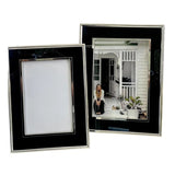 Flair Gifts and Home Plated Frame Black & Silver 13 x 18cm | Minimax