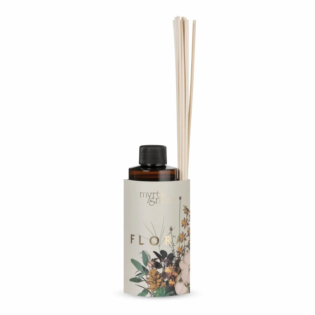 Myrtle and Moss Botanical Flora Diffuser Refills 185ml | Minimax