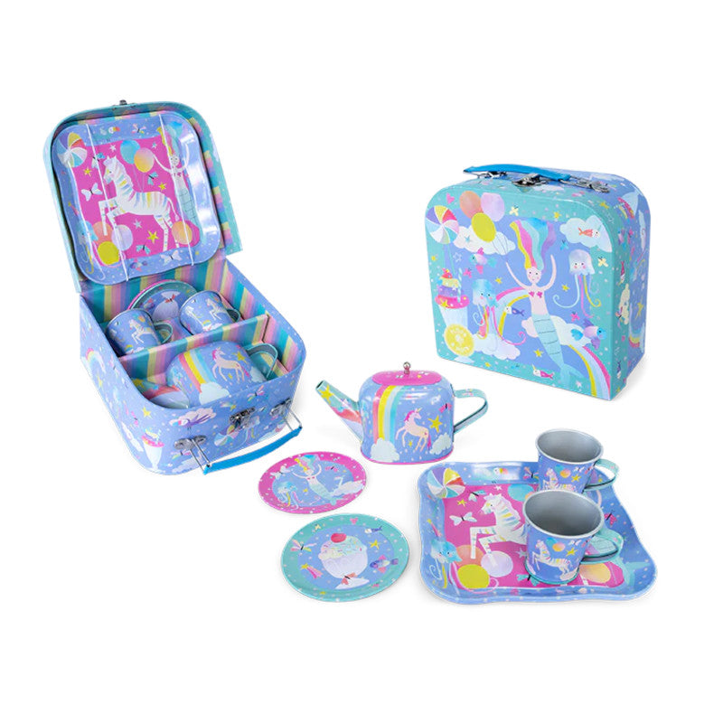 Floss & Rock Fantasy Tin Tea Set 7 Piece