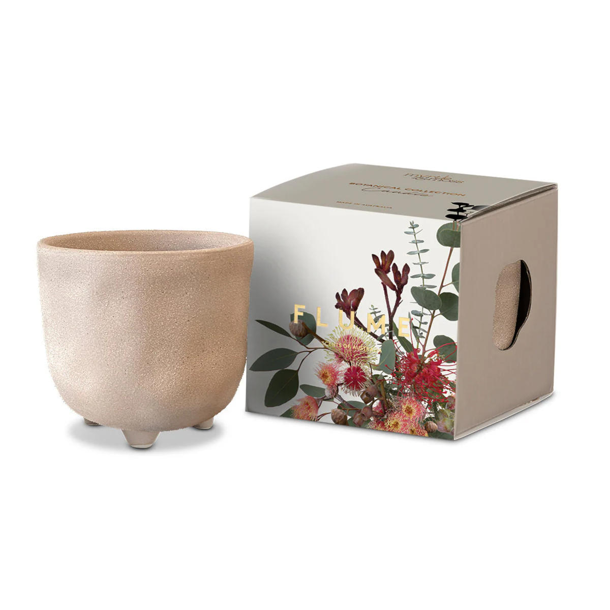 Myrtle and Moss Botanical Flume Candle Pot Blush 380g