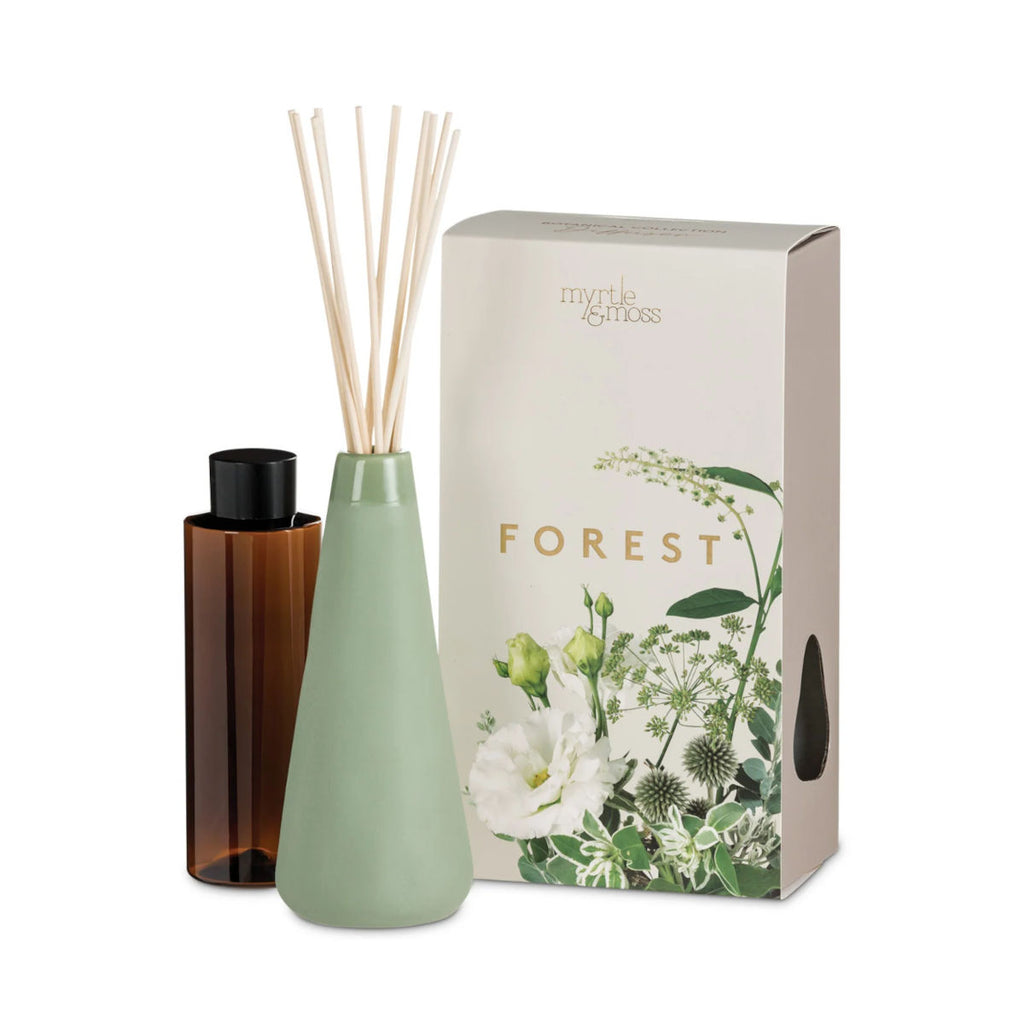 Myrtle and Moss Botanical Diffuser Forest Green 185ml | Minimax