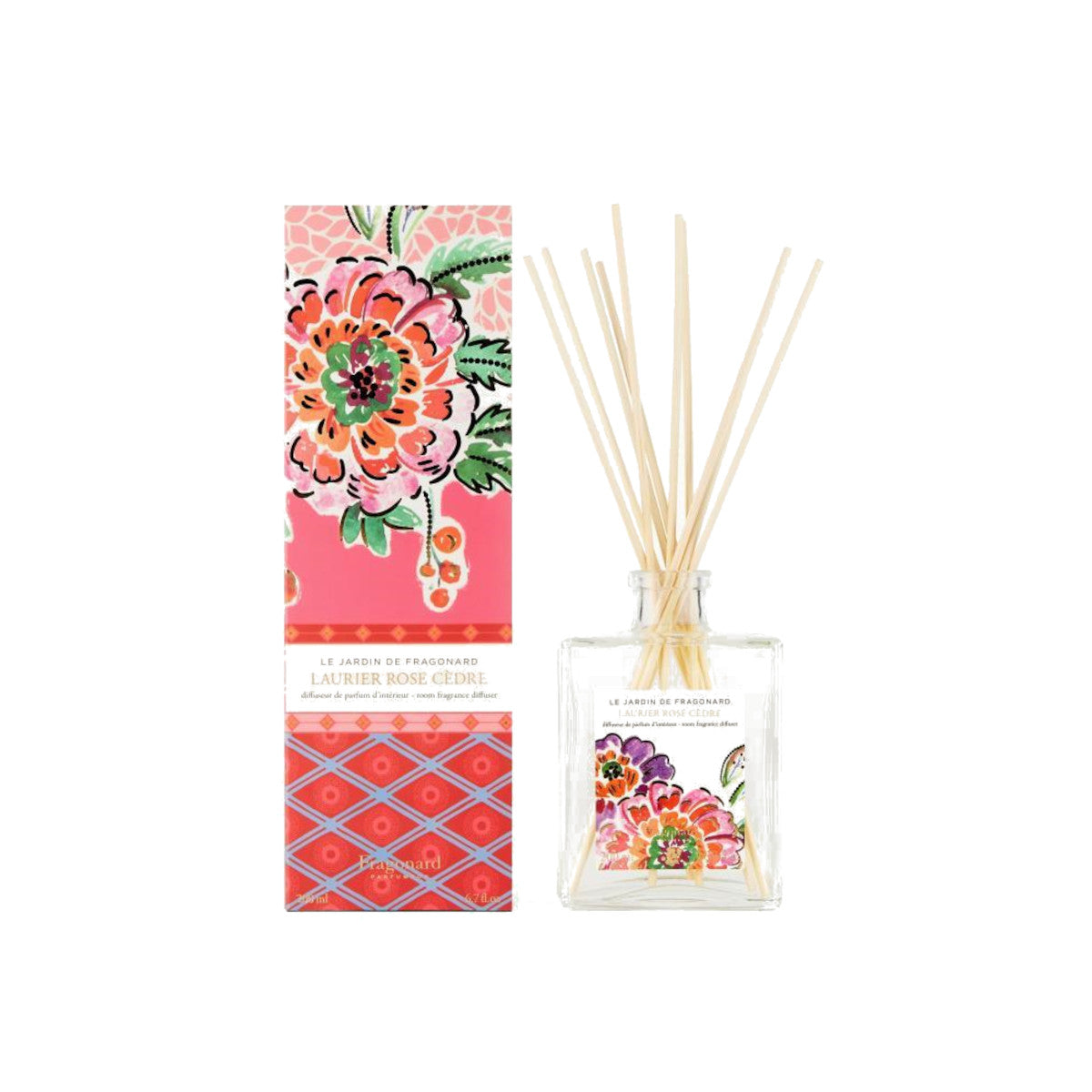 Fragonard Laurier Rose Cèdre Diffuser 200ml | Minimax