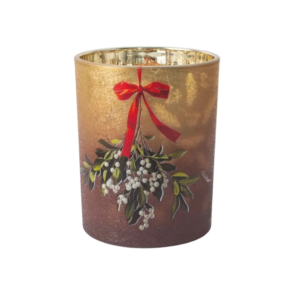 French Country Aurelia Mistletoe Votive Large 10x12.5cm | Minimax