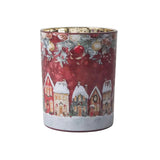 French Country Aurelia Noel Village Votive Large 10x12.5cm | Minimax