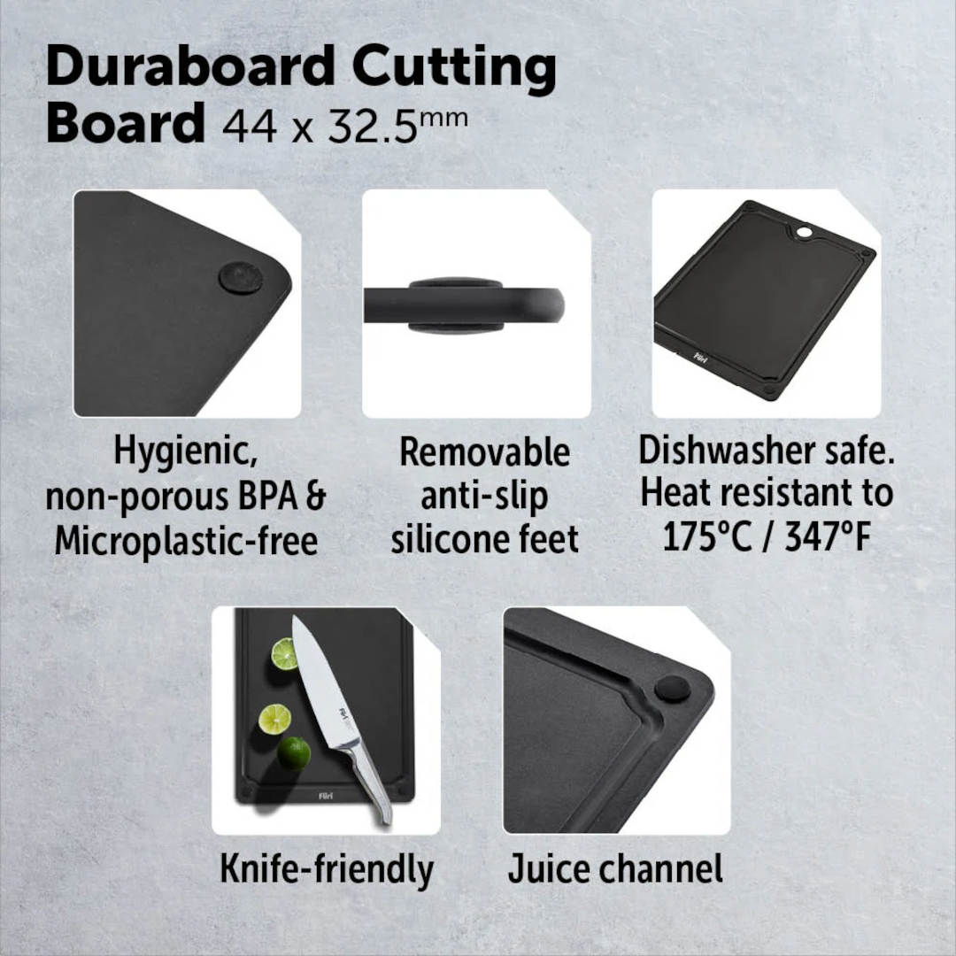 Knife-friendly wood fibre design for durability and precision